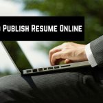 How to Publish Resume Online